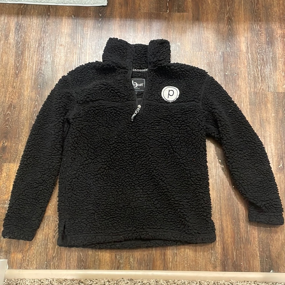 Pure barre fluffy jacket